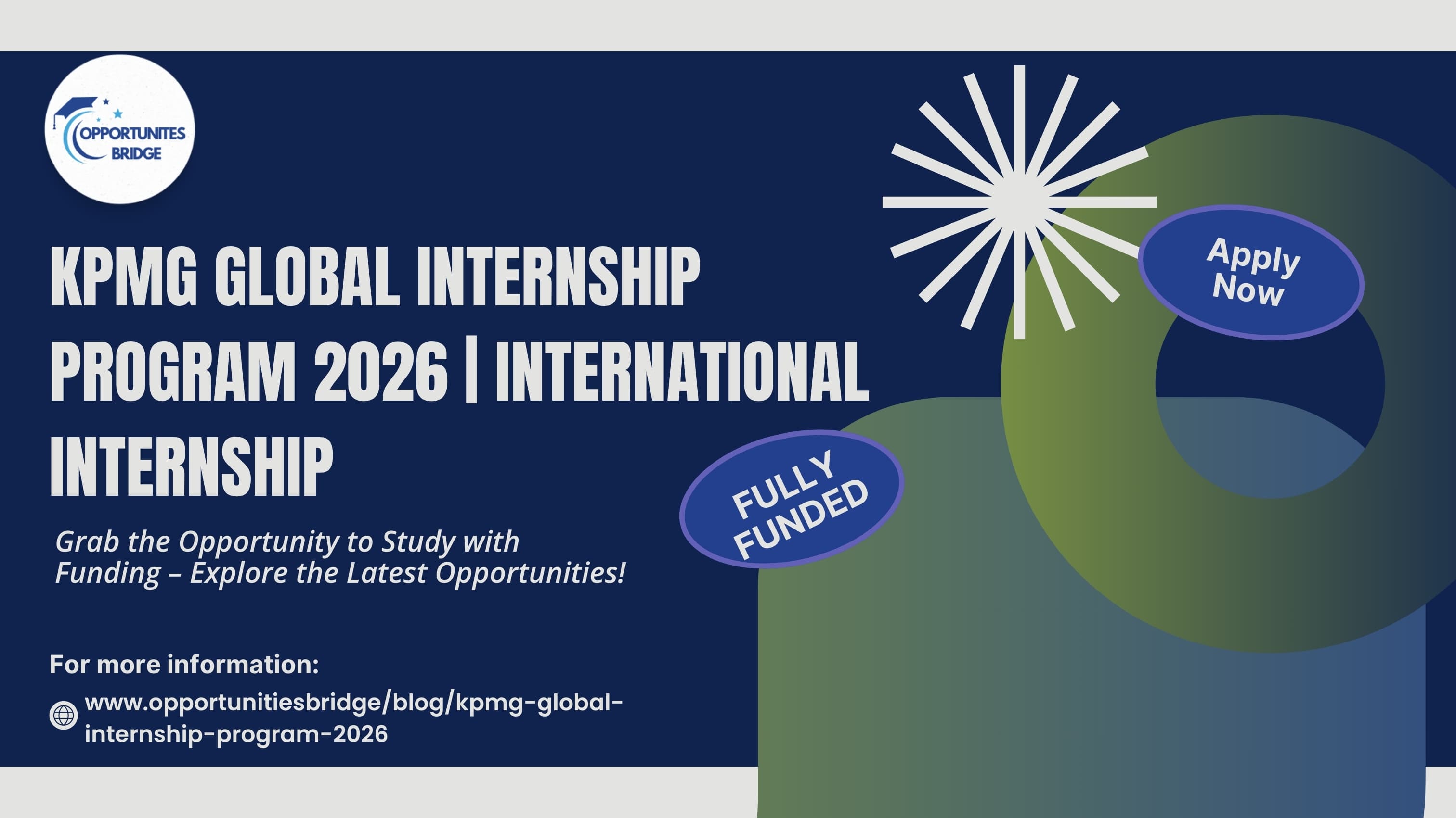 KPMG Global Internship Program 2026 (GIP 2026) | Fully Funded International Internship